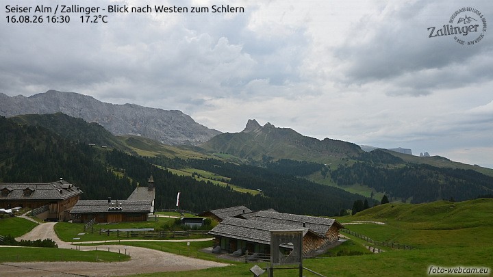 Archiv Foto Webcam Almgasthof Zallinger (Dolomiten)
