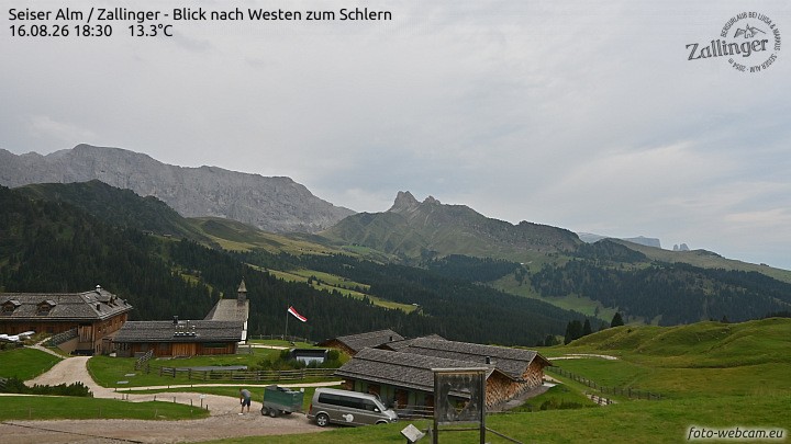 Archiv Foto Webcam Almgasthof Zallinger (Dolomiten)