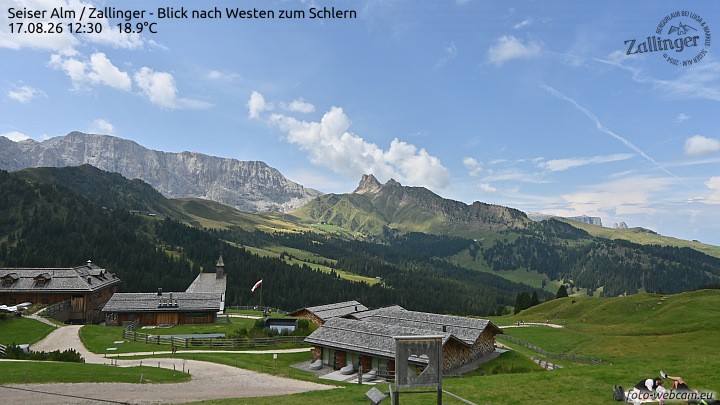 Archiv Foto Webcam Almgasthof Zallinger (Dolomiten)