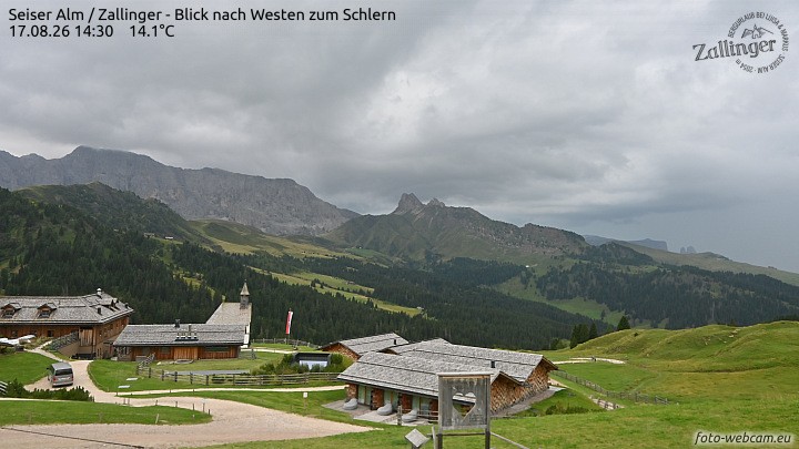 Archiv Foto Webcam Almgasthof Zallinger (Dolomiten)
