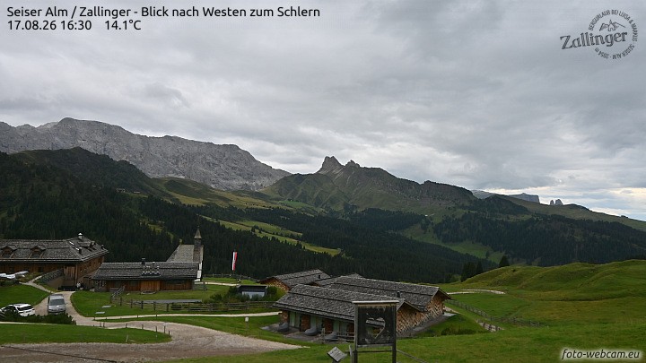 Archiv Foto Webcam Almgasthof Zallinger (Dolomiten)