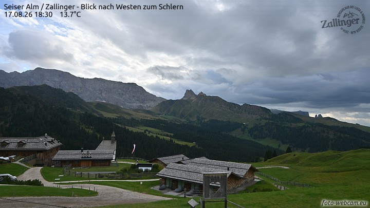Archiv Foto Webcam Almgasthof Zallinger (Dolomiten)