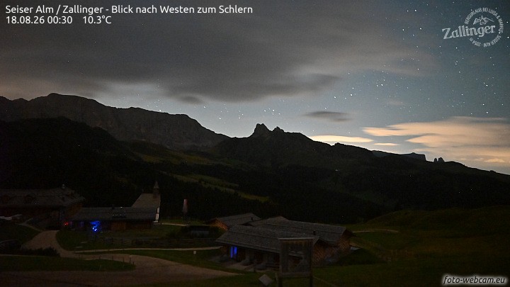 Archiv Foto Webcam Almgasthof Zallinger (Dolomiten)