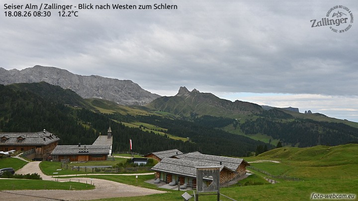 Archiv Foto Webcam Almgasthof Zallinger (Dolomiten)