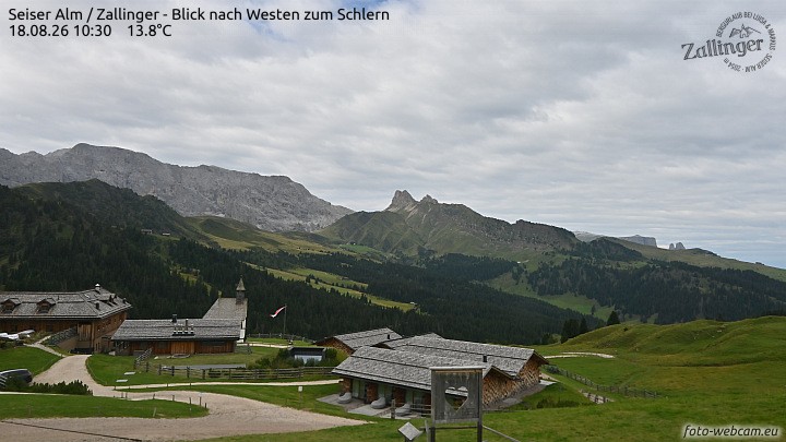Archiv Foto Webcam Almgasthof Zallinger (Dolomiten)