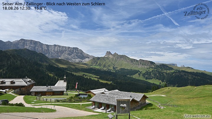 Archiv Foto Webcam Almgasthof Zallinger (Dolomiten)