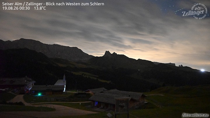 Archiv Foto Webcam Almgasthof Zallinger (Dolomiten)