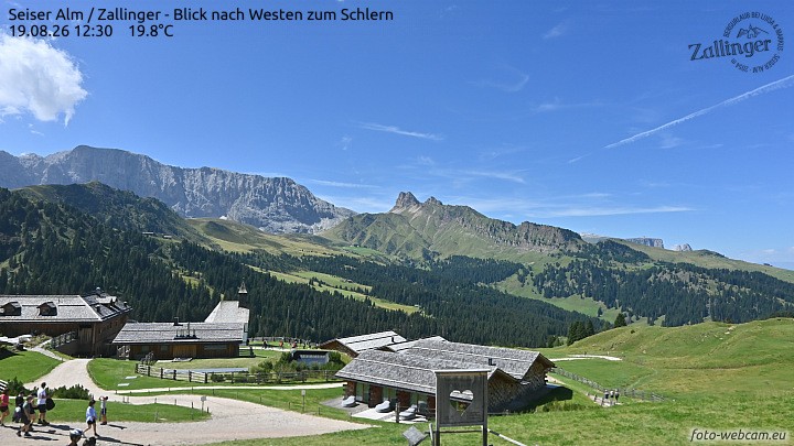 Archiv Foto Webcam Almgasthof Zallinger (Dolomiten)