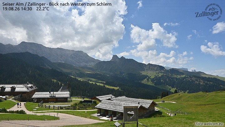 Archived image Webcam Almgasthof Zallinger