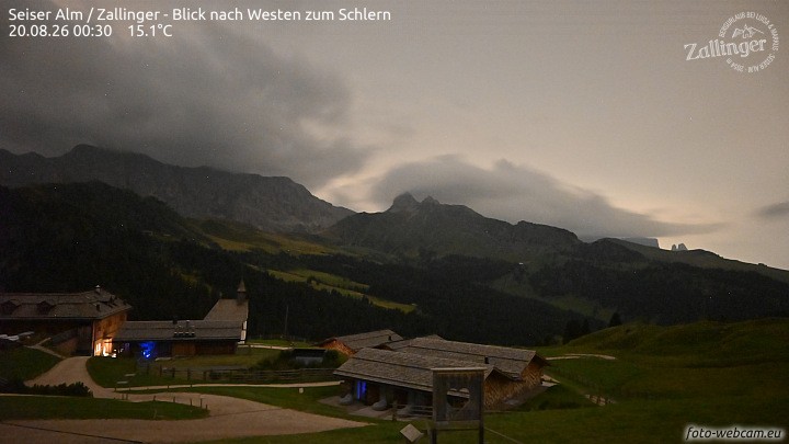 Archived image Webcam Almgasthof Zallinger