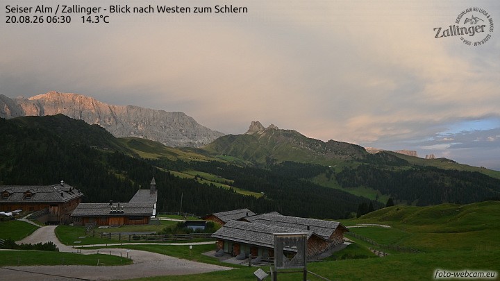 Archived image Webcam Almgasthof Zallinger