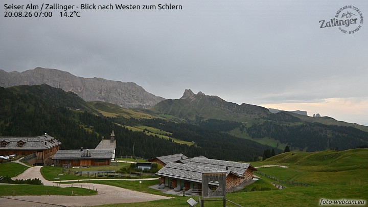 Archived image Webcam Almgasthof Zallinger