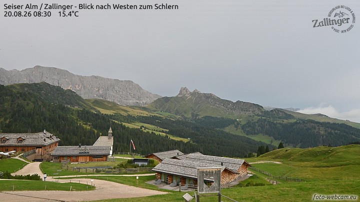 Archived image Webcam Almgasthof Zallinger
