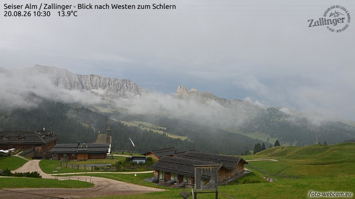 Archived image Webcam Almgasthof Zallinger