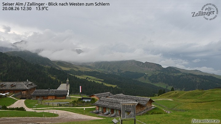 Archived image Webcam Almgasthof Zallinger