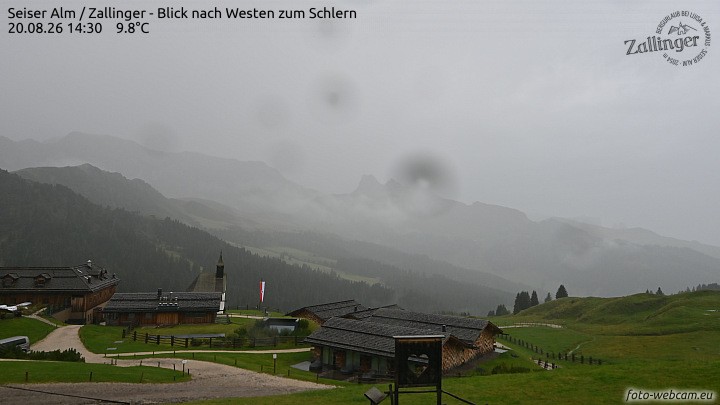 Archived image Webcam Almgasthof Zallinger