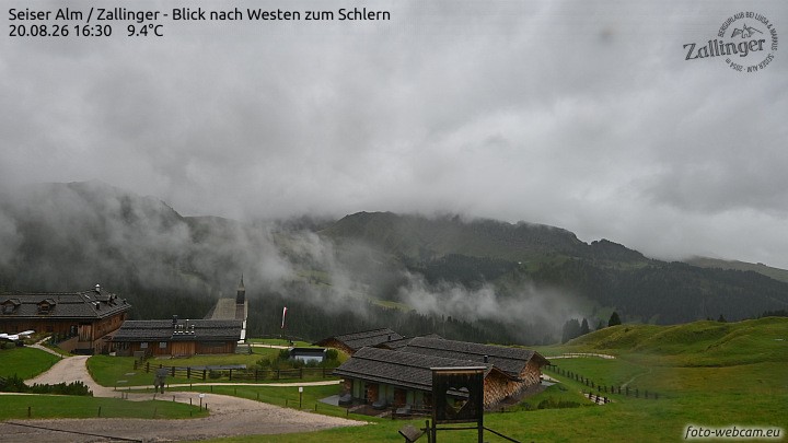 Archived image Webcam Almgasthof Zallinger