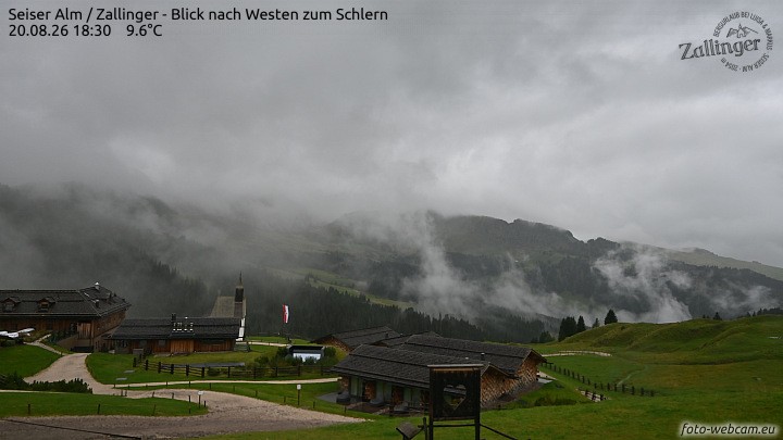 Archived image Webcam Almgasthof Zallinger
