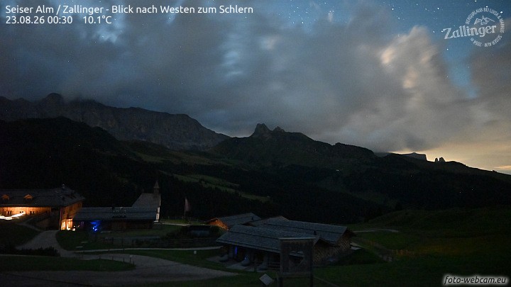 Archiv Foto Webcam Almgasthof Zallinger (Dolomiten)