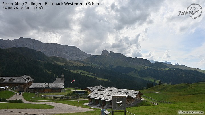 Archiv Foto Webcam Almgasthof Zallinger (Dolomiten)