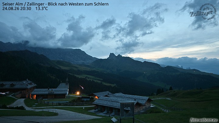 Archiv Foto Webcam Almgasthof Zallinger (Dolomiten)