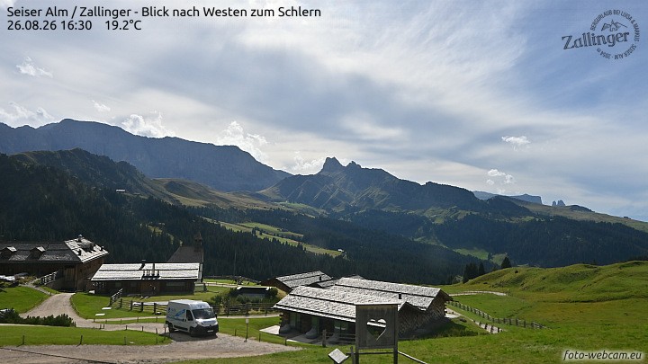 Archiv Foto Webcam Almgasthof Zallinger (Dolomiten)
