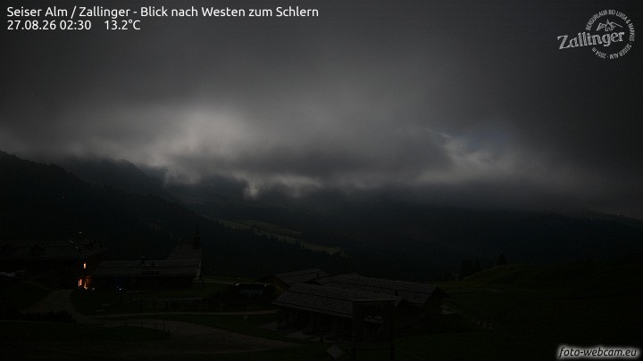 Archiv Foto Webcam Almgasthof Zallinger (Dolomiten)