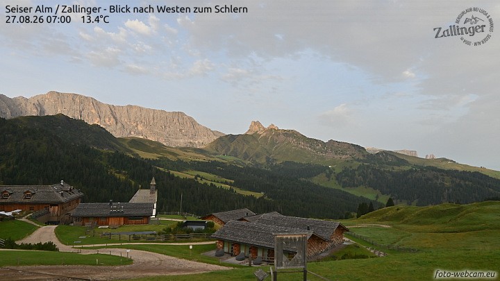 Archiv Foto Webcam Almgasthof Zallinger (Dolomiten)