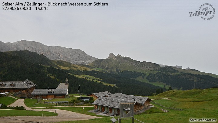 Archiv Foto Webcam Almgasthof Zallinger (Dolomiten)