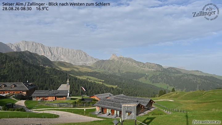 Archiv Foto Webcam Almgasthof Zallinger (Dolomiten)