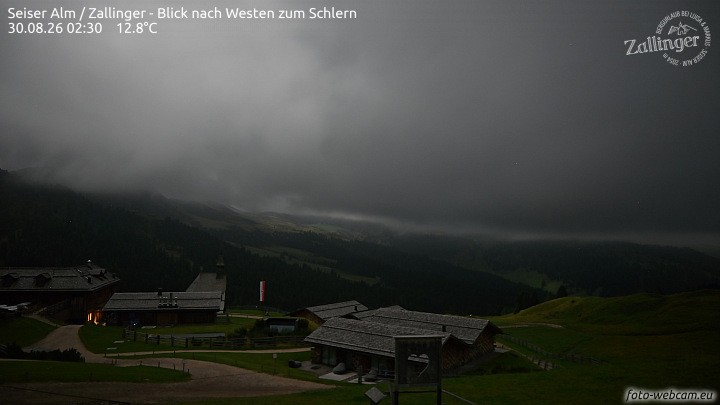 Archiv Foto Webcam Almgasthof Zallinger (Dolomiten)
