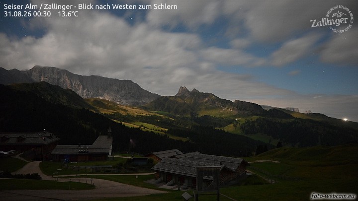 Archiv Foto Webcam Almgasthof Zallinger (Dolomiten)