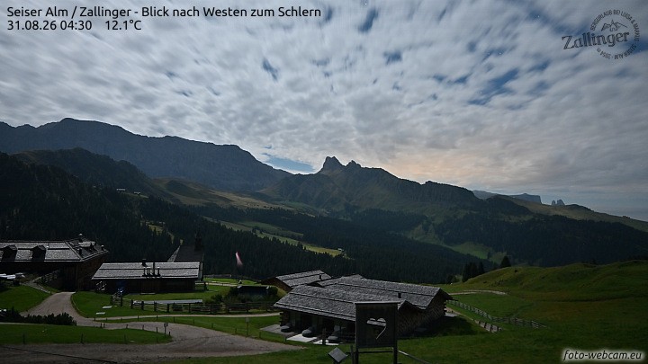 Archiv Foto Webcam Almgasthof Zallinger (Dolomiten)