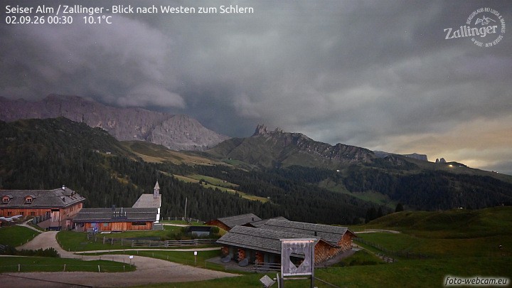 Archiv Foto Webcam Almgasthof Zallinger (Dolomiten)