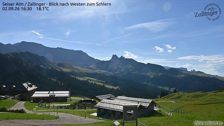 Archiv Foto Webcam Almgasthof Zallinger (Dolomiten)