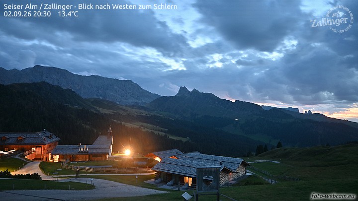 Archiv Foto Webcam Almgasthof Zallinger (Dolomiten)