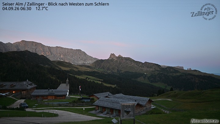 Archived image Webcam Almgasthof Zallinger