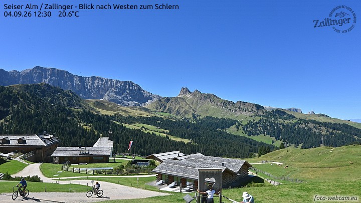 Archived image Webcam Almgasthof Zallinger