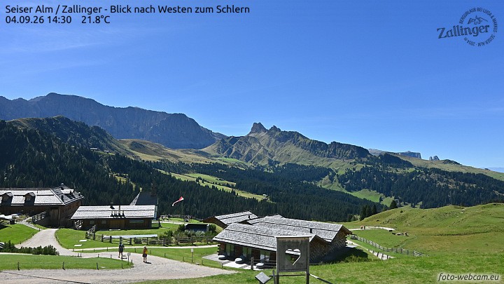 Archived image Webcam Almgasthof Zallinger
