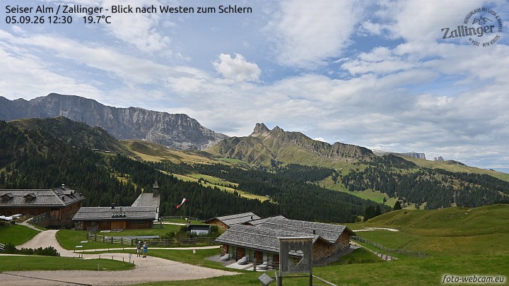Archiv Foto Webcam Almgasthof Zallinger (Dolomiten)