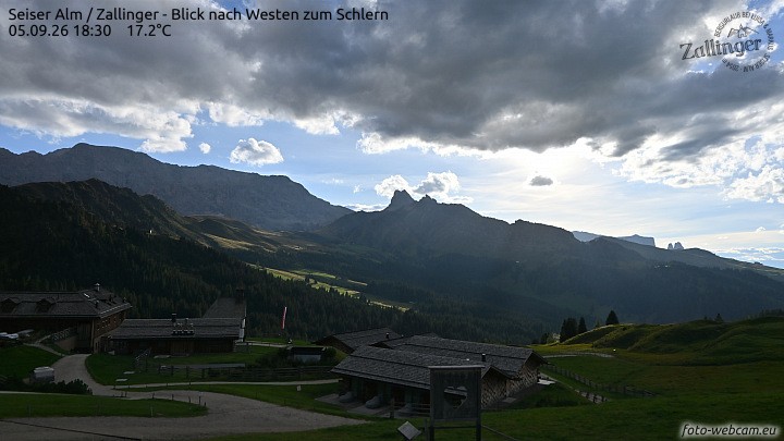 Archived image Webcam Almgasthof Zallinger