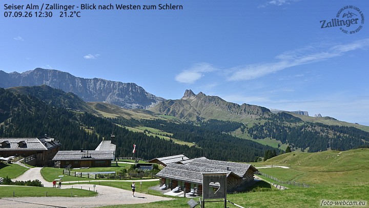 Archived image Webcam Almgasthof Zallinger