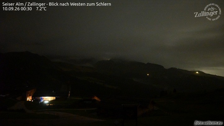 Archived image Webcam Almgasthof Zallinger