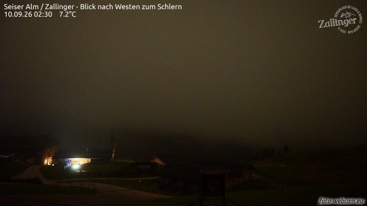 Archived image Webcam Almgasthof Zallinger