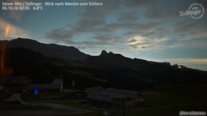 Archived image Webcam Almgasthof Zallinger