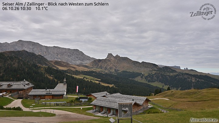 Archiv Foto Webcam Almgasthof Zallinger (Dolomiten)