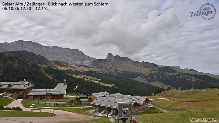 Archiv Foto Webcam Almgasthof Zallinger (Dolomiten)