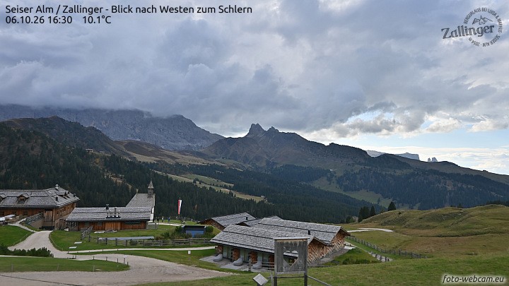 Archiv Foto Webcam Almgasthof Zallinger (Dolomiten)