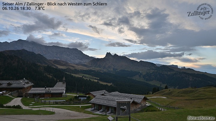 Archiv Foto Webcam Almgasthof Zallinger (Dolomiten)