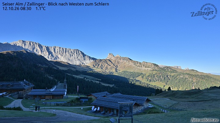 Archived image Webcam Almgasthof Zallinger